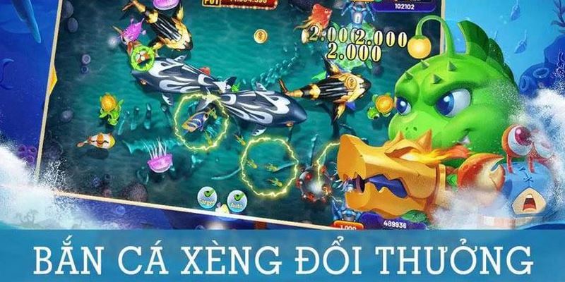 Bắn cá xèng - trò chơi thú vị 